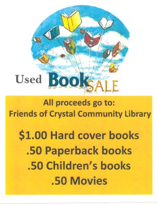 book sale flyer with book shaped kites